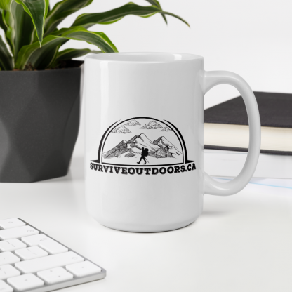 SurviveOutdoors.ca 15oz Mug - Image 2